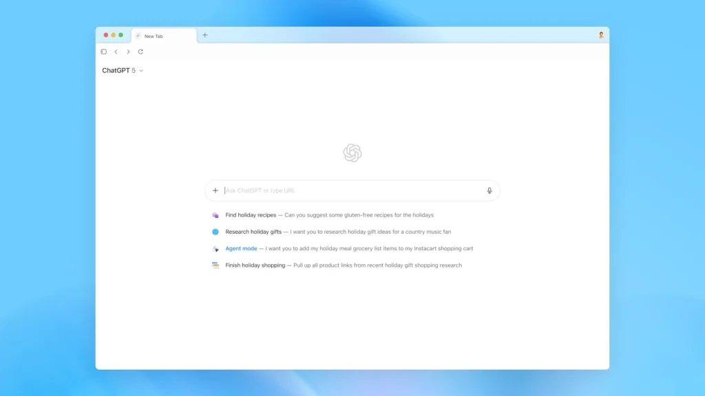 مرورگر هوش مصنوعی ChatGPT Atlas